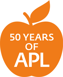 50 Years of APL logo